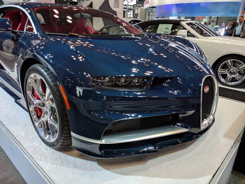 This blue carbon fiber is absolutely stunning up close.
